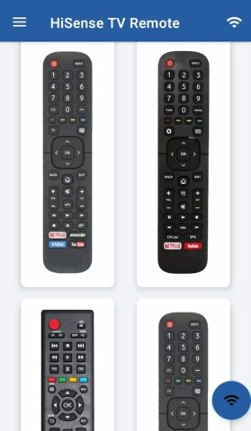 HiSense Smart TV Remote для Android — скриншот 2