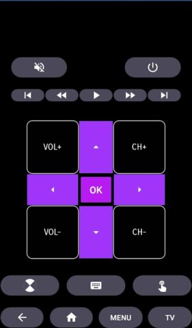 HiSense Smart TV Remote для Android — скриншот 3
