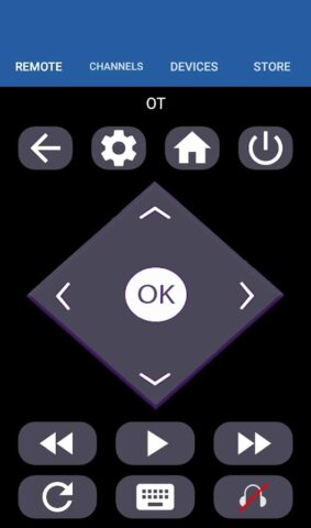 HiSense Smart TV Remote для Android — скриншот 4