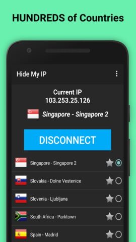 Hide My IP для Android — скриншот 4