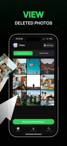 Hidex: Восстановить фотографии для iOS — скриншот 2