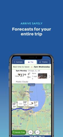 Highway Weather для Android — скриншот 1