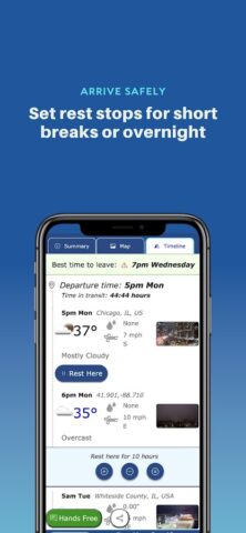 Highway Weather для Android — скриншот 2