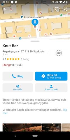 Hitta.se для Android — скриншот 2