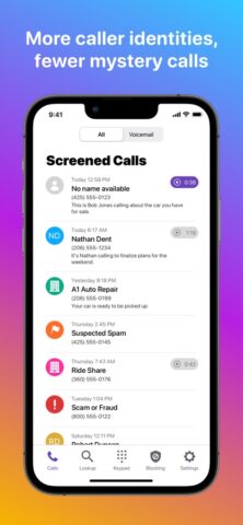 Hiya: Spam Blocker & Caller ID для iOS — скриншот 3