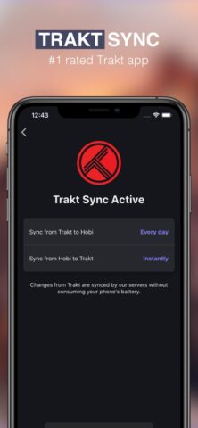 Hobi: TV Shows Tracker & Trakt для iOS — скриншот 4