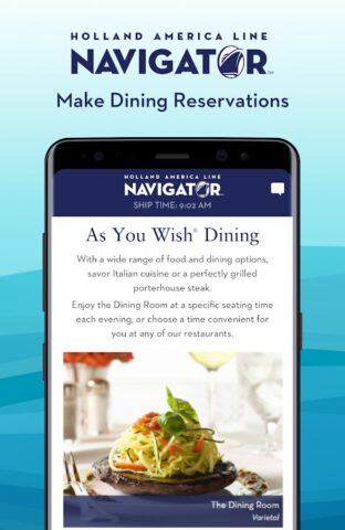 Holland America Line Navigator для Android — скриншот 2
