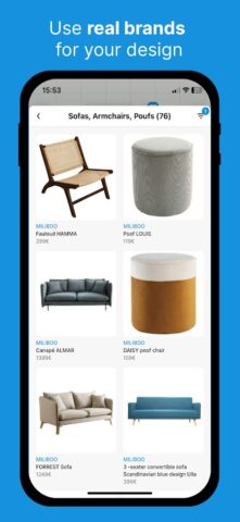 HomeByMe для Android — скриншот 5