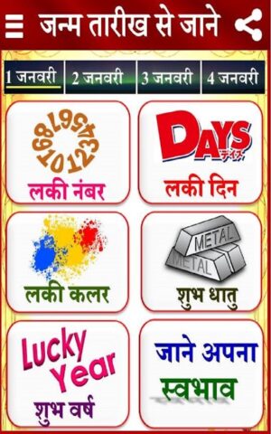 जन्मतिथि भविष्य Horoscope 2024 для Android — скриншот 2