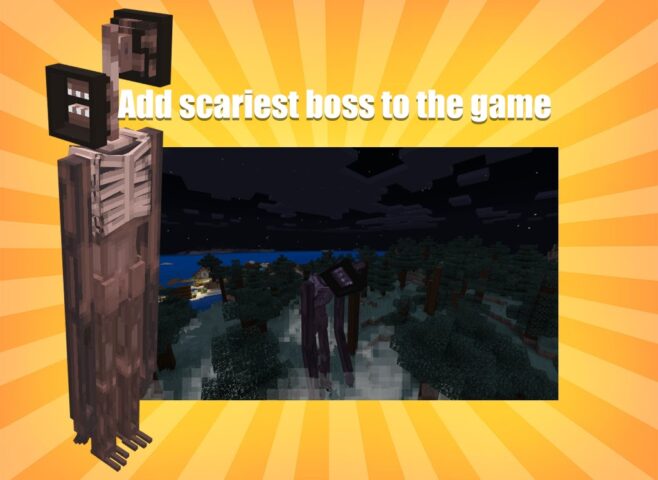 Horror Creatures Mod Minecraft для Android — скриншот 2