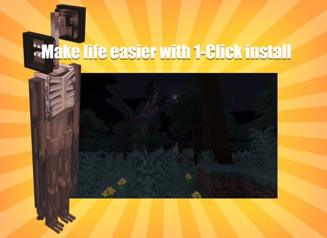 Horror Creatures Mod Minecraft для Android — скриншот 3