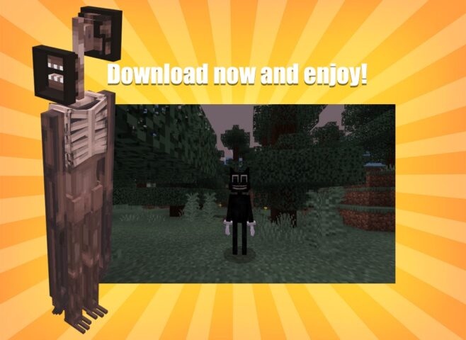 Horror Creatures Mod Minecraft для Android — скриншот 4