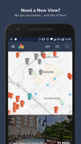 HotPads Rent Apartments для Android — скриншот 1