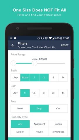 HotPads Rent Apartments для Android — скриншот 2