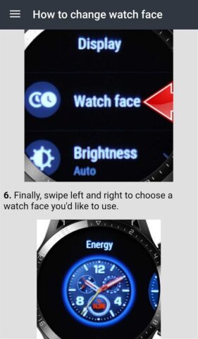 Huawei watch gt 2 guide для Android — скриншот 5