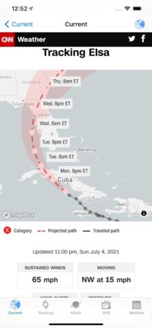 Hurricane & Typhoon Track для Android — скриншот 3