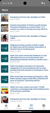 Hydro One Mobile App для Android — скриншот 3