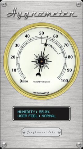Hygrometer — Relative Humidity для Android — скриншот 2