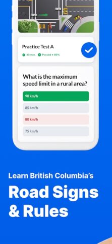 ICBC Practice Knowledge Test для Android — скриншот 3