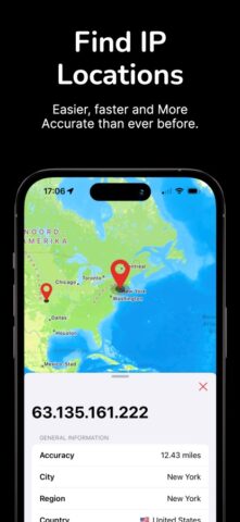 IP Finder & Tracker для iOS — скриншот 1