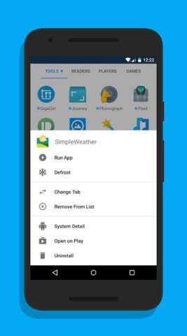 Ice Box — Apps freezer для Android — скриншот 3