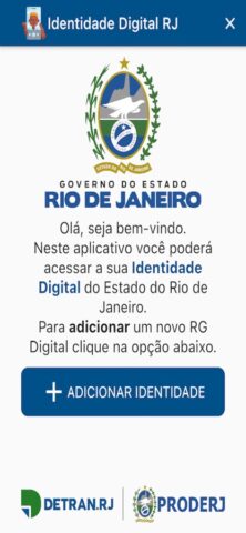 Identidade Digital RJ для iOS — скриншот 1