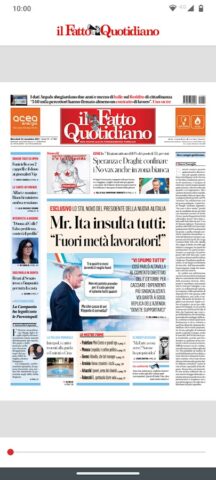 Il Fatto Quotidiano для Android — скриншот 2