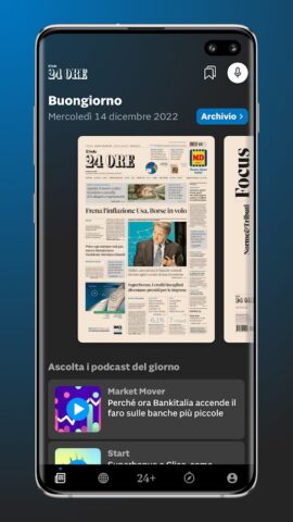 Il Sole 24 ORE для Android — скриншот 1