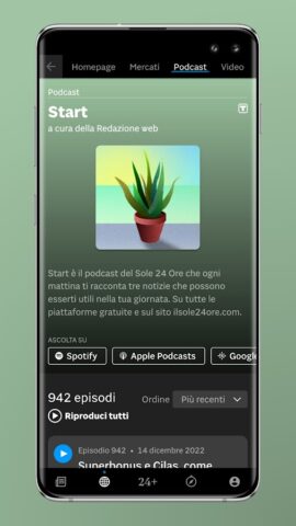 Il Sole 24 ORE для Android — скриншот 4