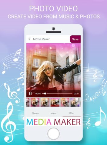 Image To Video — Movie Maker для Android — скриншот 1