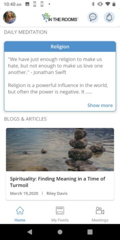 In The Rooms для Android — скриншот 1