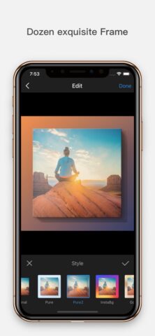 InFrame — Photo editor collage для iOS — скриншот 3