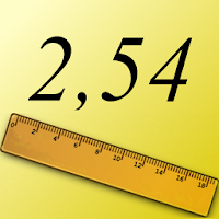 Дюймы в сантиметры для Android