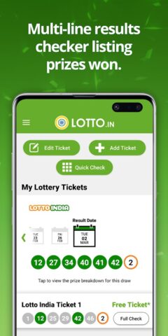 India Lottery Results для Android — скриншот 3