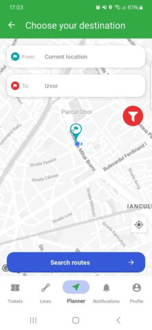 Info Transport Bucharest для Android — скриншот 4