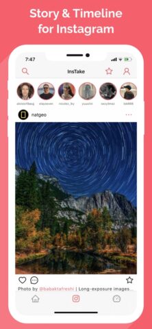 InsTake — for Instagram для iOS — скриншот 2