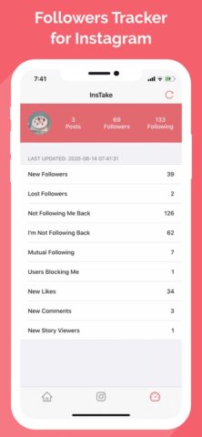 InsTake — for Instagram для iOS — скриншот 3