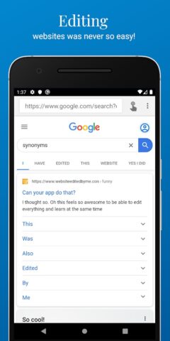 Inspect and Edit HTML Live для Android — скриншот 1