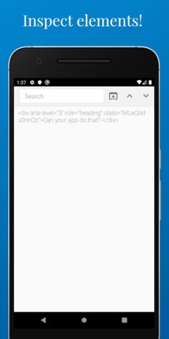 Inspect and Edit HTML Live для Android — скриншот 2