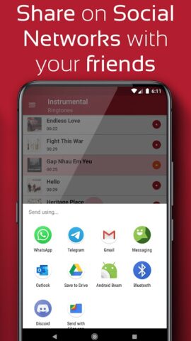 Instrumental Ringtones для Android — скриншот 4