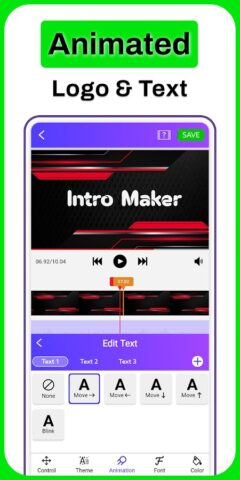 Intro Maker, Outro Maker для Android — скриншот 4