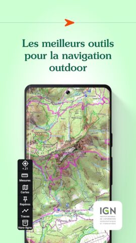 Iphigénie — offline maps для Android — скриншот 2