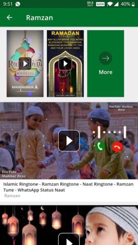 Islamic Video Status для Android — скриншот 2