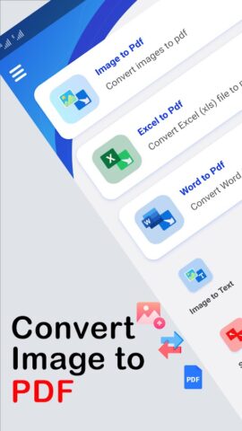 JPG в PDF, Pdf Combiner для Android — скриншот 1