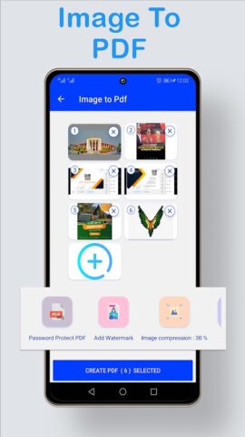 JPG в PDF, Pdf Combiner для Android — скриншот 3