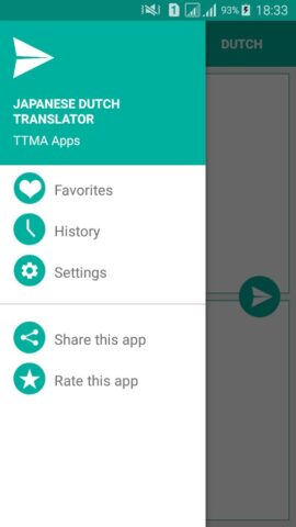 Japanese Dutch Translator для Android — скриншот 3