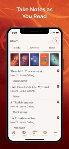 Jesus Calling Devotional для iOS — скриншот 3