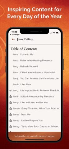 Jesus Calling Devotional для iOS — скриншот 4