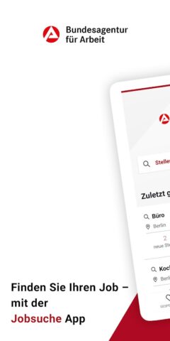 Jobsuche – die Jobbörse der BA для Android — скриншот 1