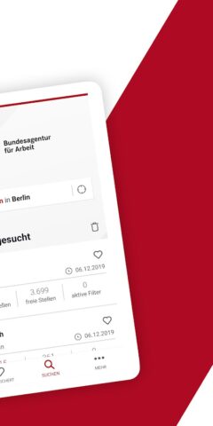 Jobsuche – die Jobbörse der BA для Android — скриншот 2